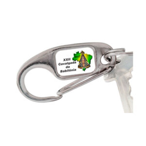comprar chaveiro no rio de janeiro, chaveiro de metal, chaveiro mosquetão, chaveiro material zamac, chaveiro gravação digital, chaveiro gravação digital em vinil autoadesivo dois lados, chaveiro acabamento resina epóxi cristal, chaveiro banho níquel, chaveiro argola em aço, chaveiro embalado em plástico transparente, chaveiro, chaveiro mosquetão anzol
